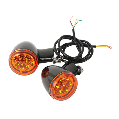 Rear LED Turn Signal Lights Bracket for Harley Sportster XL 883 1200 (1992-2022)