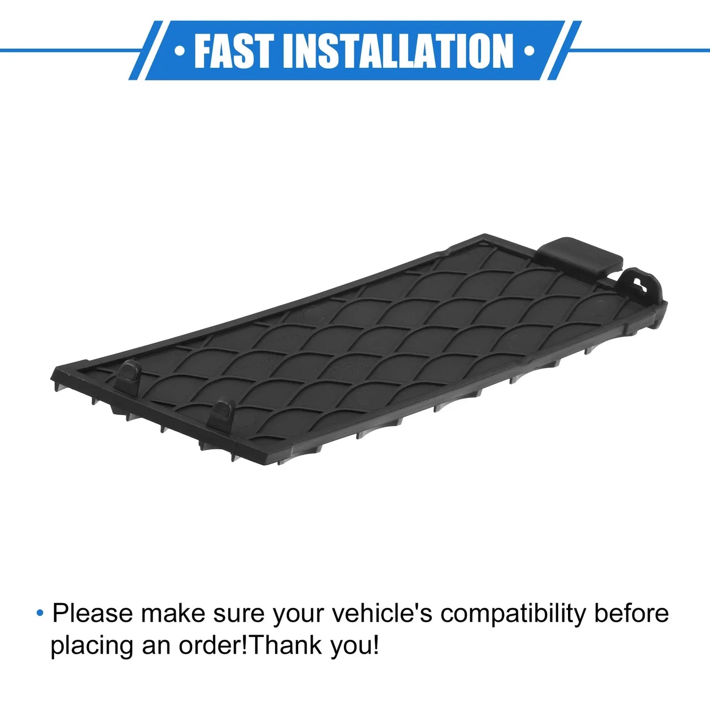 Front Bumper Tow Hook Eye Hole Cover for Mercedes-Benz GL 350 (2013-2016)