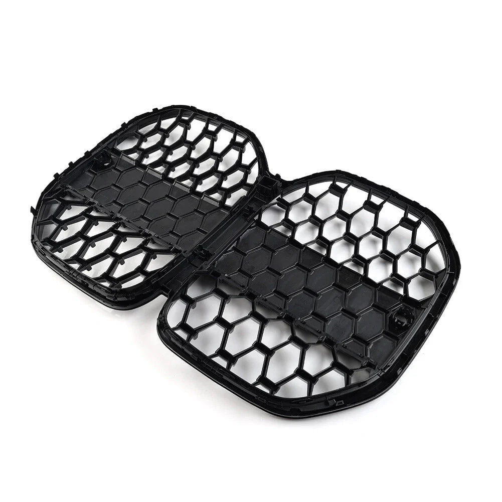 Meteor Style Front Bumper Kidney Grill for BMW 4 Series G22 G23 (2021-2023)