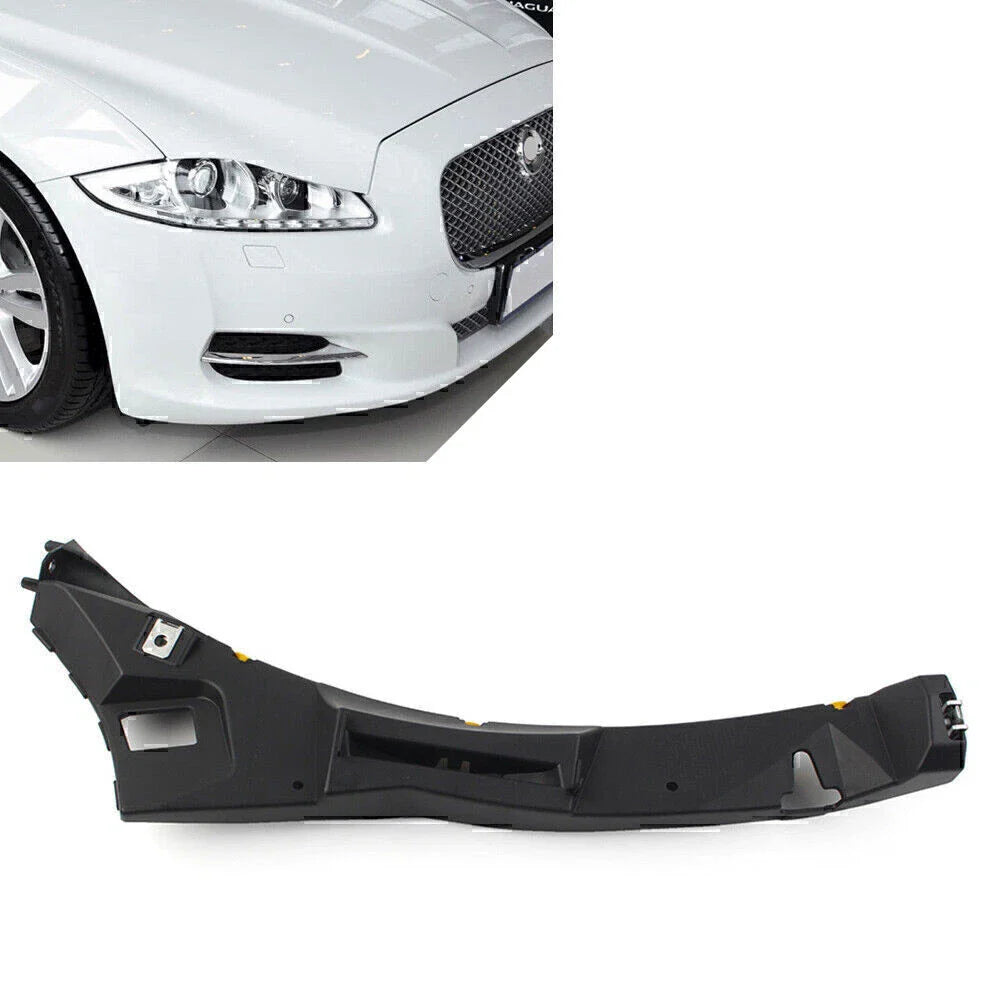 Plastic Black Front Bumper Mount Bracket for Jaguar XJ (2010-2019)