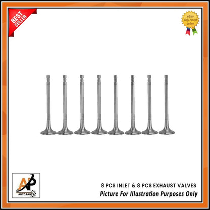 Exhaust and Inlet Valves Replacement Set for Citroen Peugeot Opel 1.5 Diesel (16)