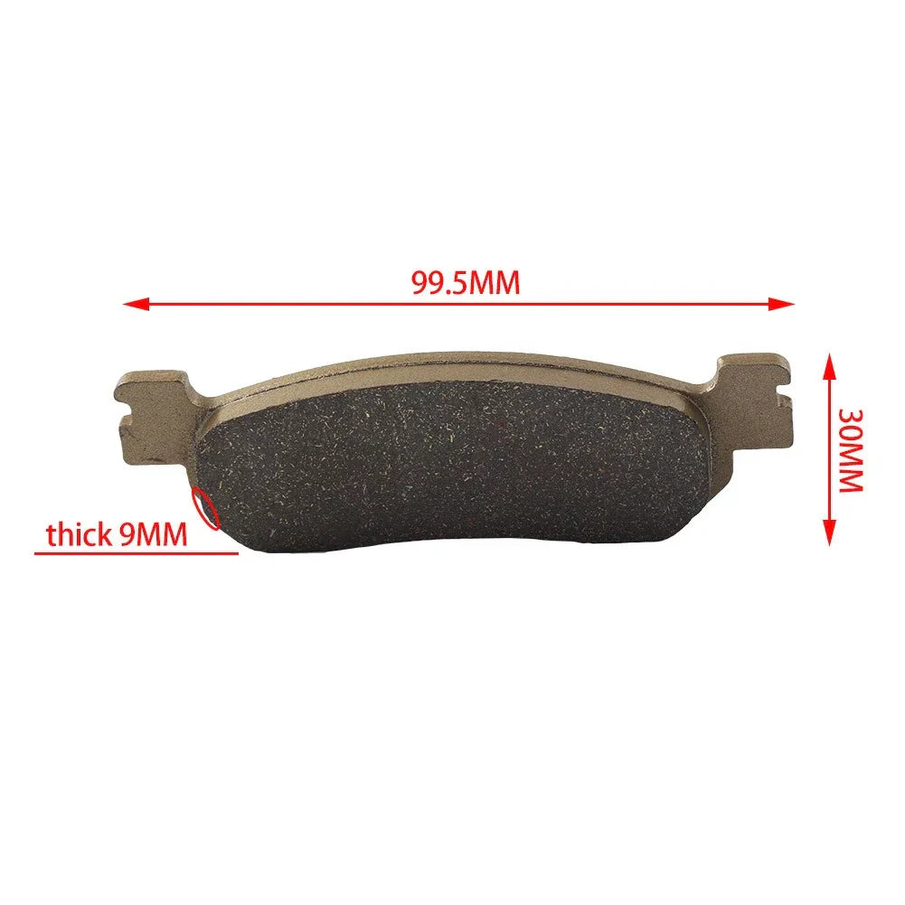 Rear Brake Pads for YAMAHA YP 250 R X-Max, ITALJET Jupiter 125/150 (05-09)