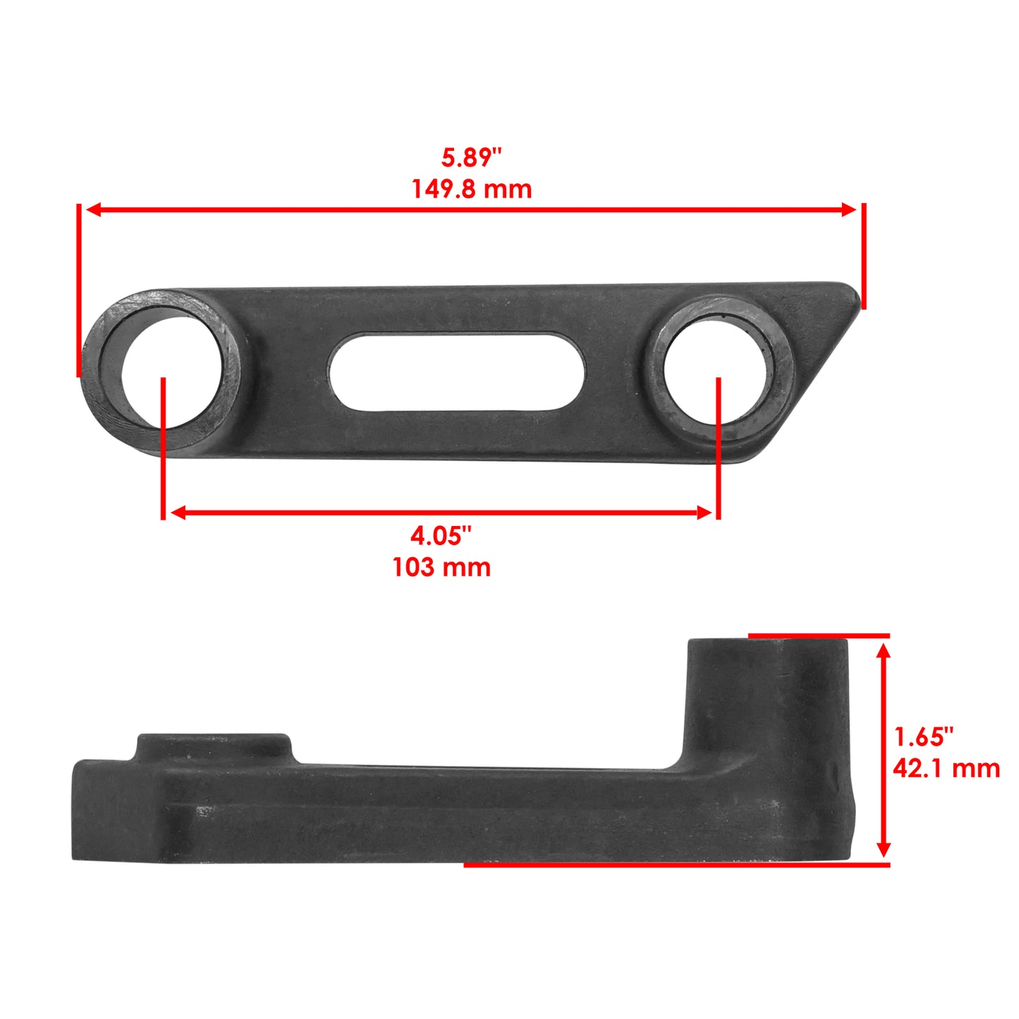 Deck Drive Arm and Pivot Shaft with Bushing for John Deere (2000–2020)