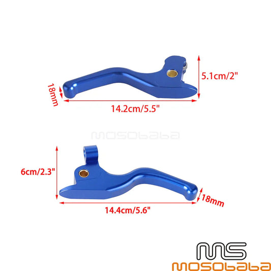 3 Finger Brake & Clutch Lever Set for Harley Touring Road Glide (2014-2023)