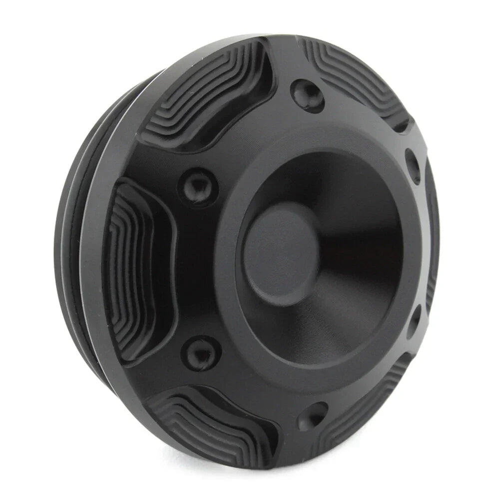 Black Frame Hole Cover Caps for Harley X350 Motorcycle