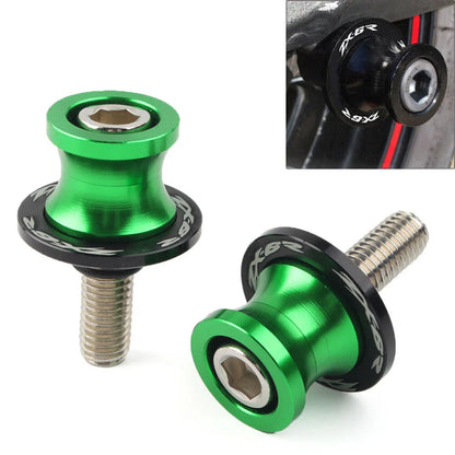 Aluminum CNC Swingarm Spools 8MM for KAWASAKI ZX6R (2012-2021)