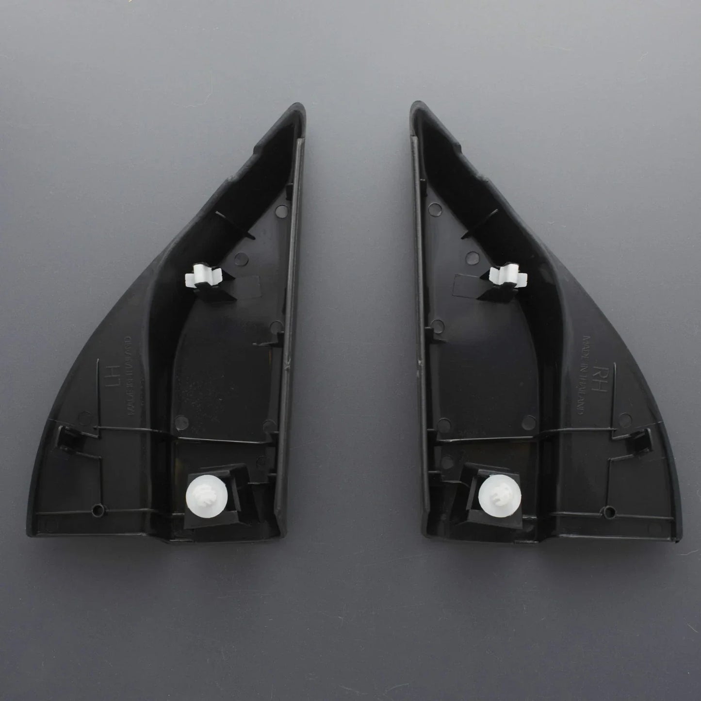 Door Mirror Base Covers for 2005-2010 Toyota Hilux Vigo KUN26R (2 x Covers)