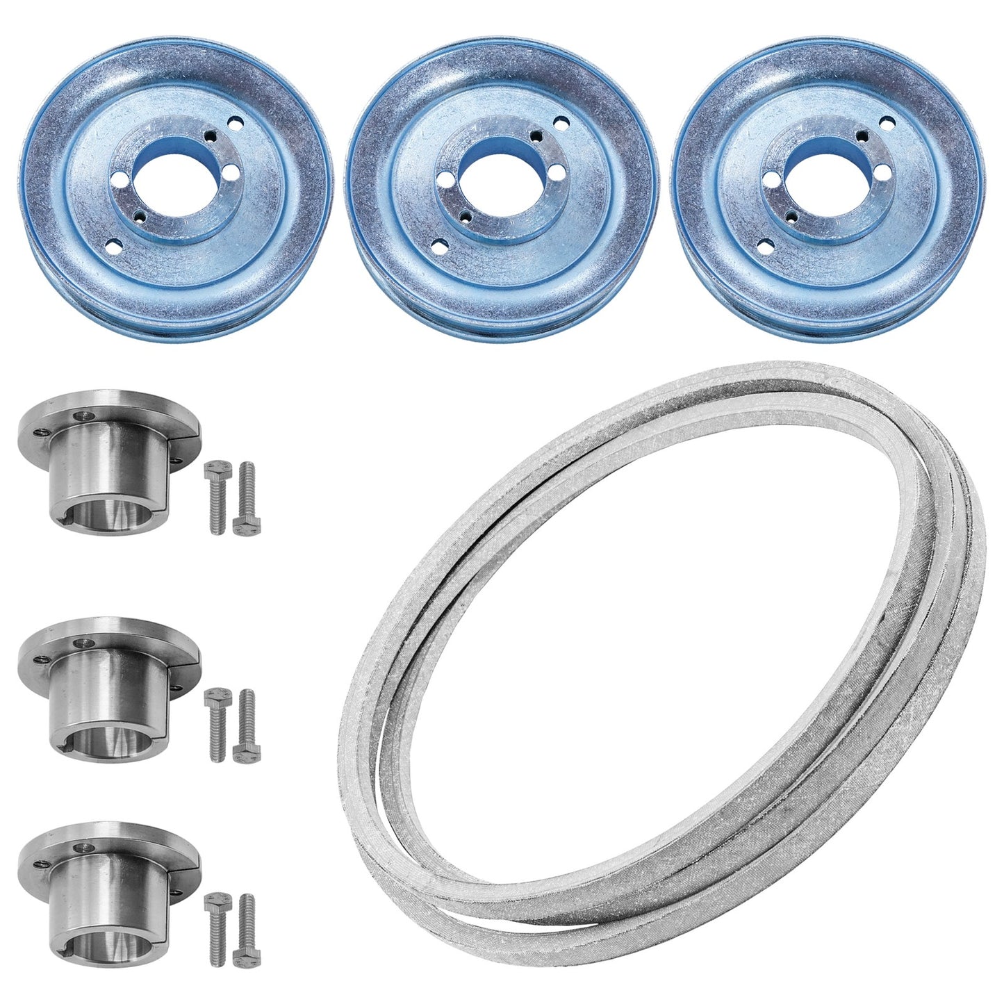 Deck Spindle Pulley Hub and Belt Kit for Scag V-Ride SVRII 52 (2023–2025)