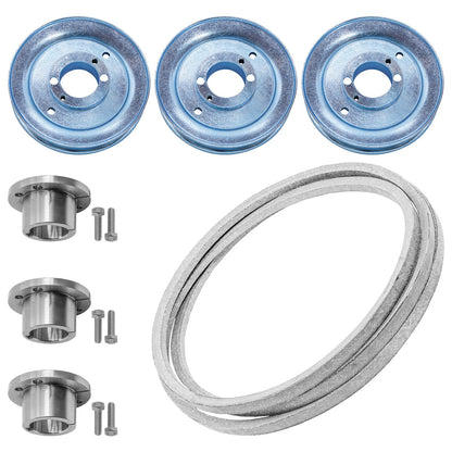 Deck Spindle Pulley Hub and Belt Kit for Scag V-Ride SVRII 52 (2023–2025)