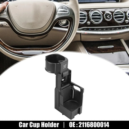 Cup Holder Bracket Black for Mercedes-Benz E350 E500 CLS550 E550 (2007-2011)