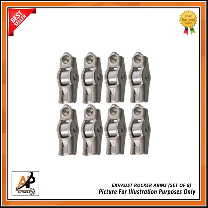 Exhaust Rocker Arms Set of 8 Replacement for Peugeot 3008 5008 (2011–2017)
