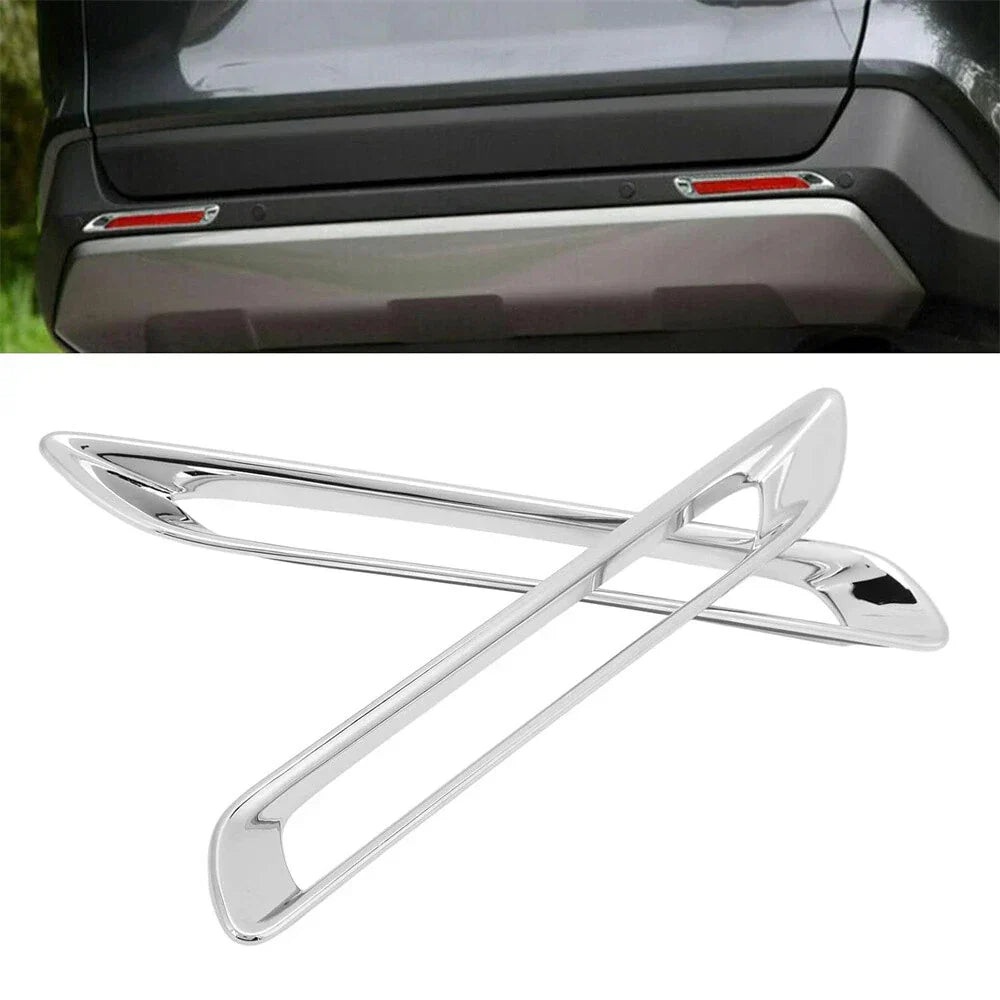 Rear Bumper Fog Light Covers for Toyota RAV4 (2019-2023)