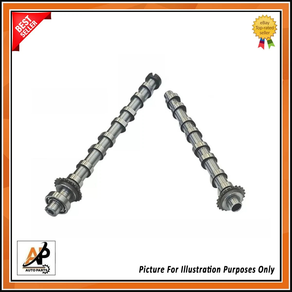 Camshafts Inlet Exhaust with Engine Rebuild Kit for Peugeot DV5RUCD 1.5 ()
