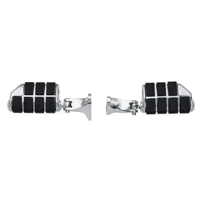 Chrome Rear Footpeg Pair for Harley Touring Street Glide (1993-2025)