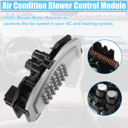 HVAC Blower Motor Resistor for Porsche Cayenne 2011-2018 (2 x)