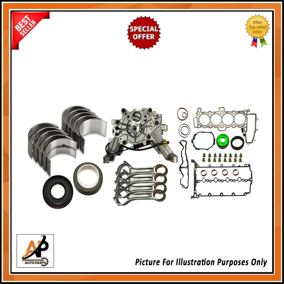 Forged Crankshaft Rebuild Kit for Land Rover Range Rover 2.0D (2016–2017)
