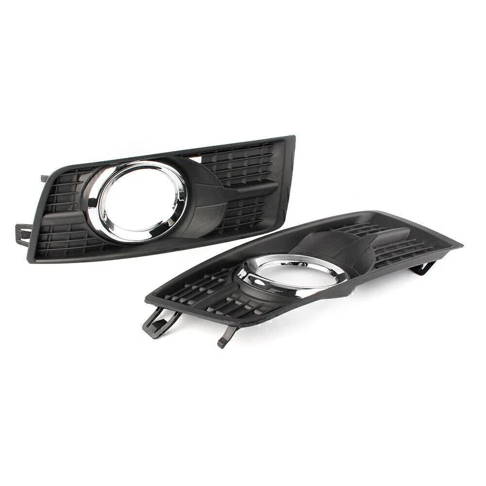 Front Fog Light Lamp Covers for 2010-2016 Cadillac SRX Black