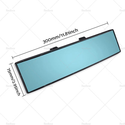 300mm Wide Angle Anti Glare Rear View Mirror for Universal Car