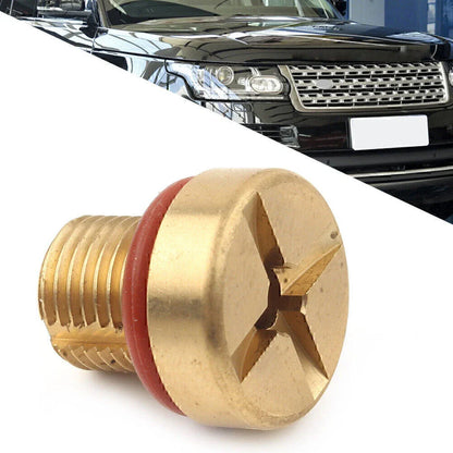 Solid Plug Connector Radiator Water Pipe for Land Rover