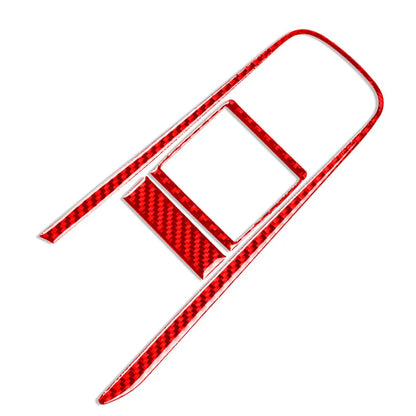Red Gear Shift Console Panel Cover Trim for Lexus RC300 RC350 RC200T (2015-2022)
