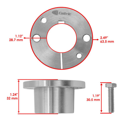 Deck Spindle Pulley Hub Replacement for Scag Cougar 48 52 (2009–2018)