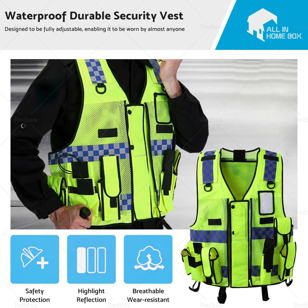 High Viz Reflective Safety Vests for Executive Work Wear AU