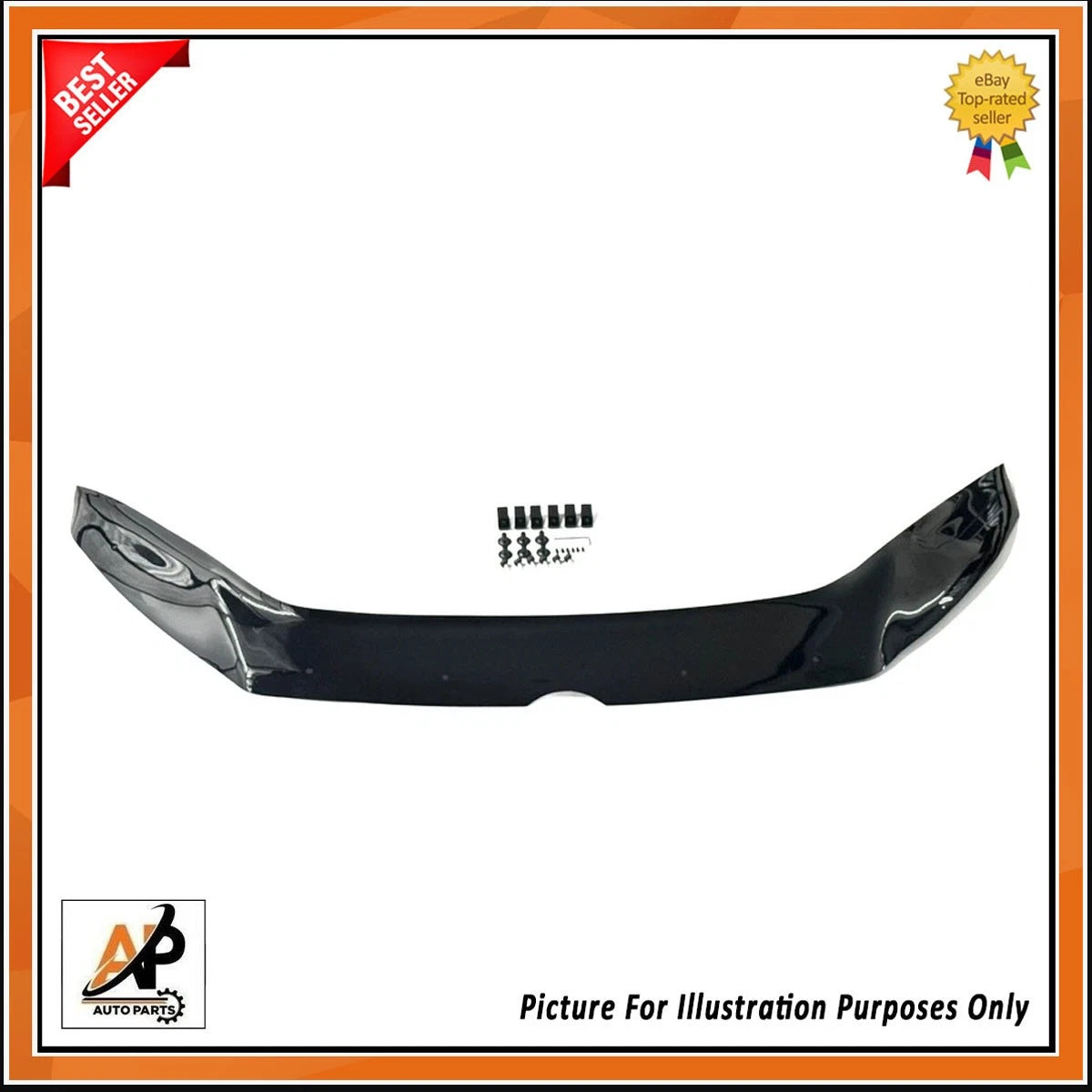 Bonnet Wind Stone Deflector Protector Guard for VW Caddy Maxi (2010–2015)