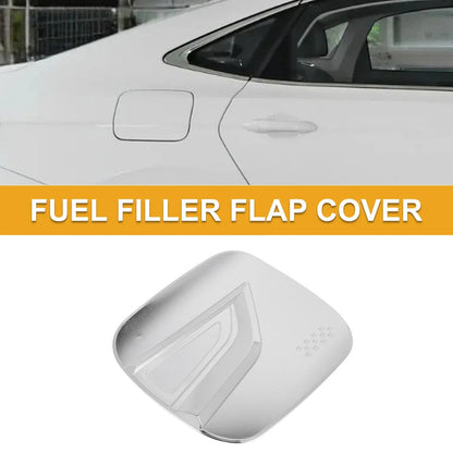 Fuel Tank Door Cap for Lexus NX 2022-2025 Gas Tank Flap Chrome Silver Tone