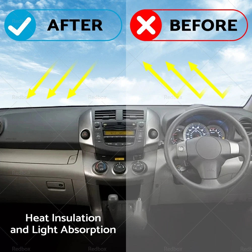 Non-Slip Dash Mat for Nissan JUKE F15 Dashboard Cover Black (2011-2019)