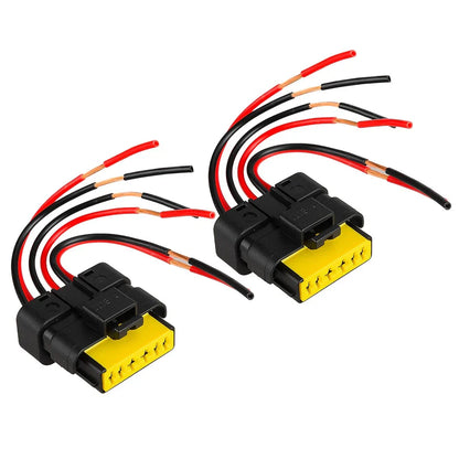 2 x Tail Light Connector Cable for Nissan March Qashqai Murano Teana Sylphy