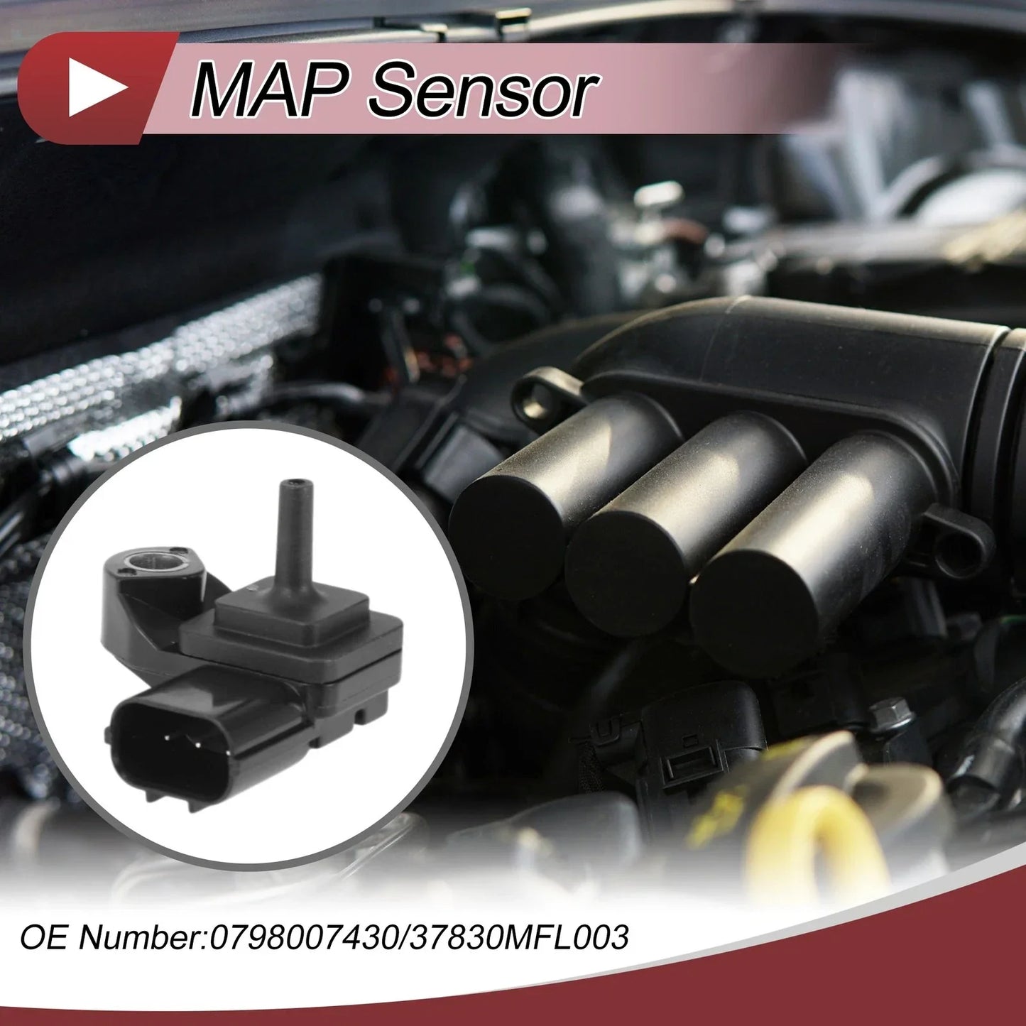 MAP Sensor for Honda CBR600RR 2006-2019 - High-Quality Replacement Part