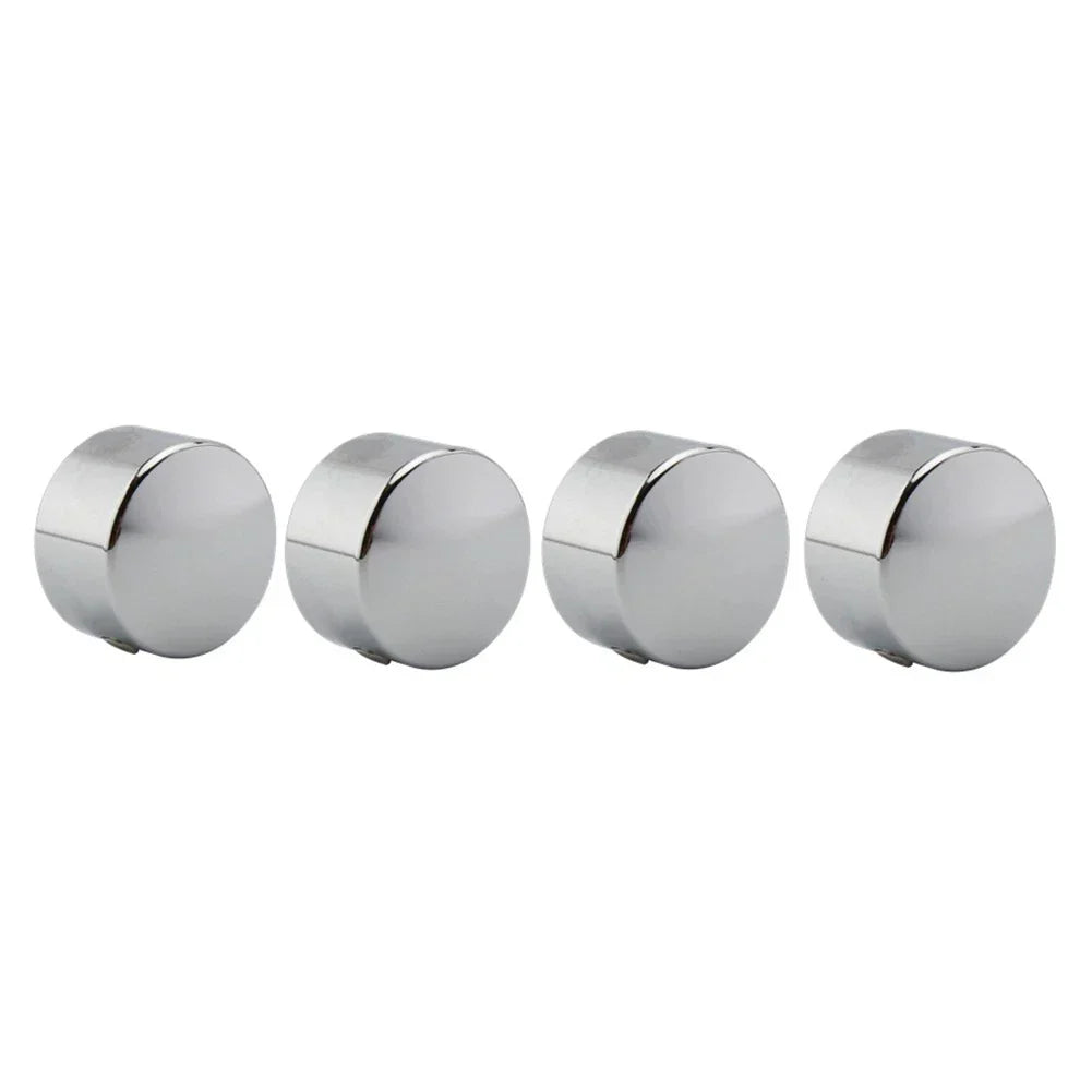 4 x CNC Billet Head Bolt Cover Caps for Triumph T120 Thruxton Scrambler (2016-2023)