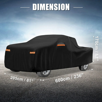 Waterproof 210D-PU Oxford Car Cover for Dodge Ram Crew