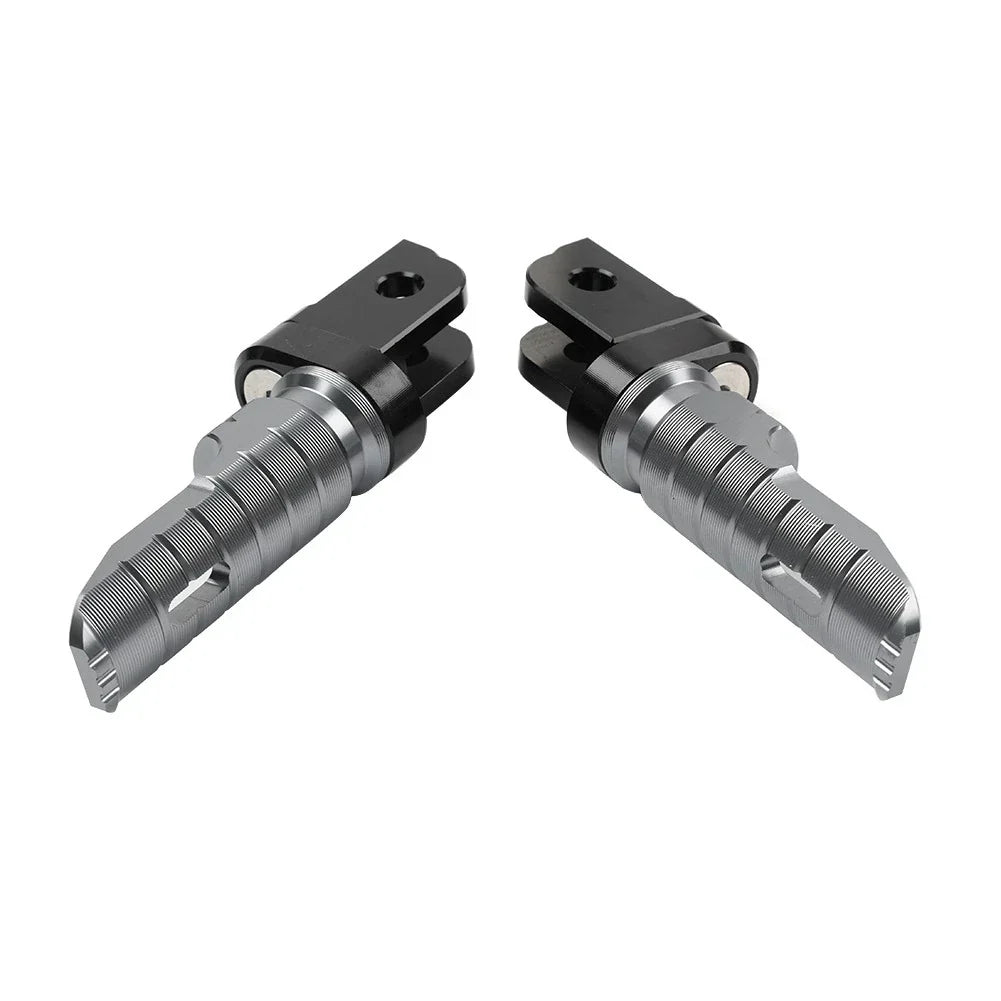 Grey Front Footrest Pegs for BMW R Nine T, F900R, F900XR (2020-2023)