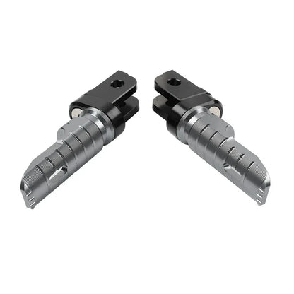 Grey Front Footrest Pegs for BMW R Nine T, F900R, F900XR (2020-2023)
