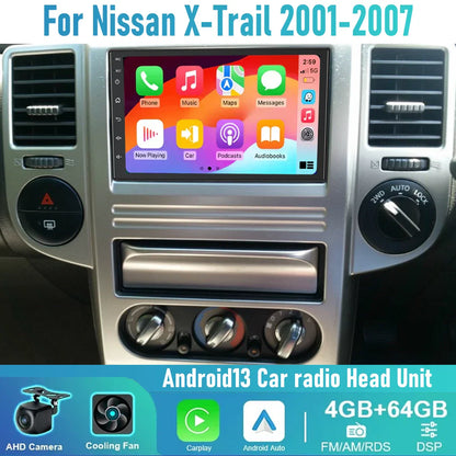 7'' Apple CarPlay Android Auto Head Unit for Nissan X-Trail (2001-2007)