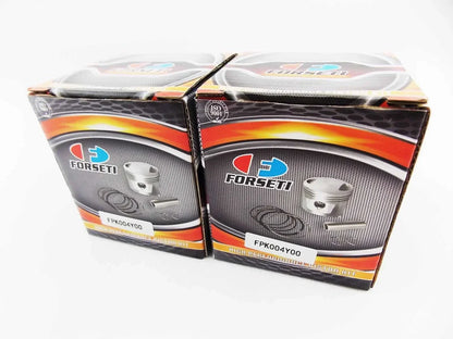 1. 1.00mm O/S Piston Set with 65mm Rings & Clips for YAMAHA RD400 (74-78)