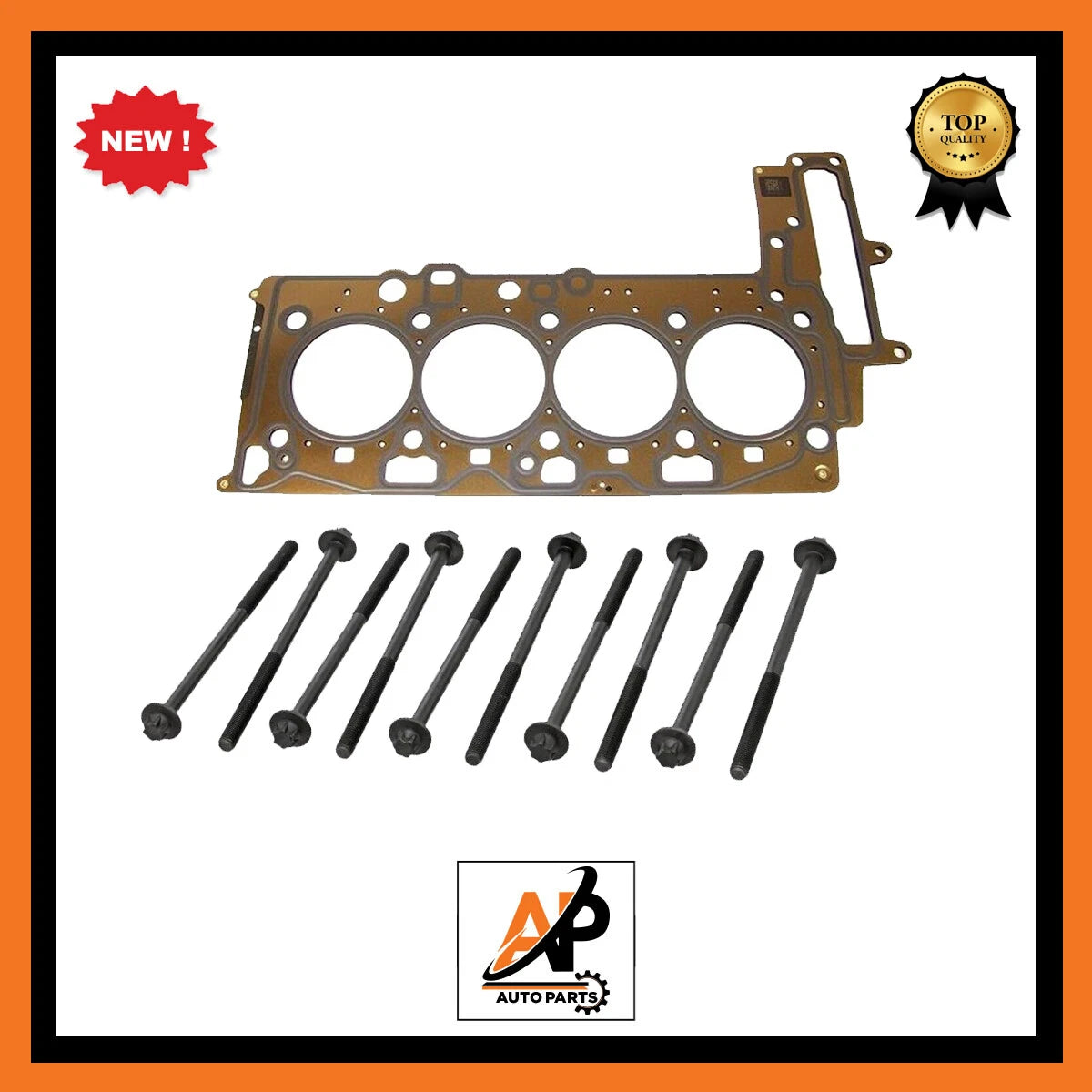 Head Gasket Kit with Bolts for MINI Cooper D SD R55 R56 R61 (2010–2016)