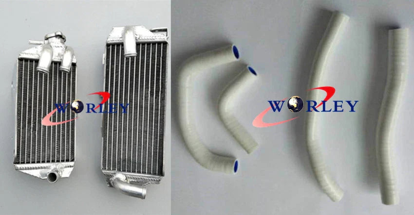 Aluminum Radiator & Silicone Hose for Honda CRF450R CRF450 (2017-2018)