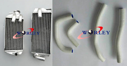 Aluminum Radiator & Silicone Hose for Honda CRF450R CRF450 (2017-2018)