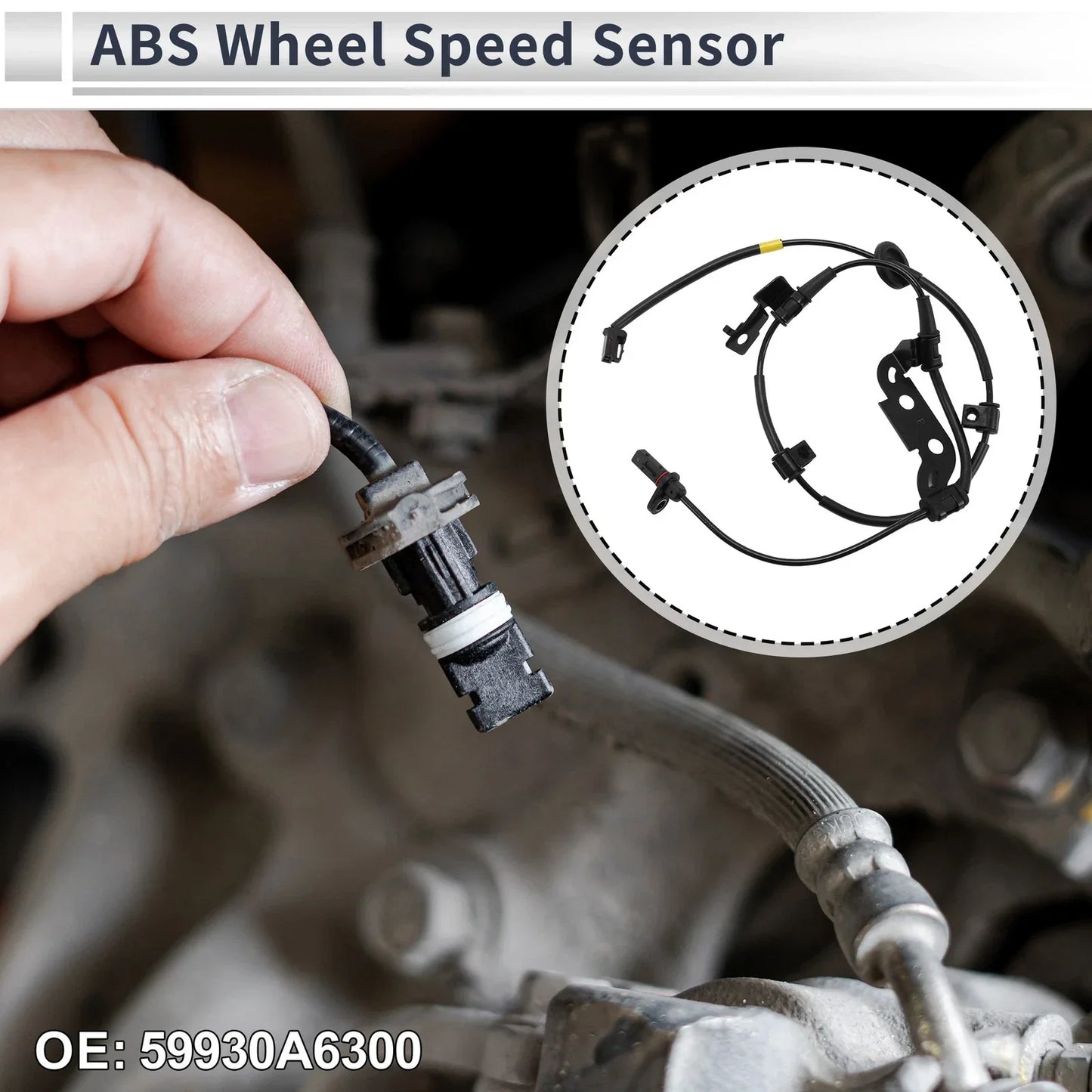 ABS Wheel Speed Sensor for Hyundai I30 (2011)