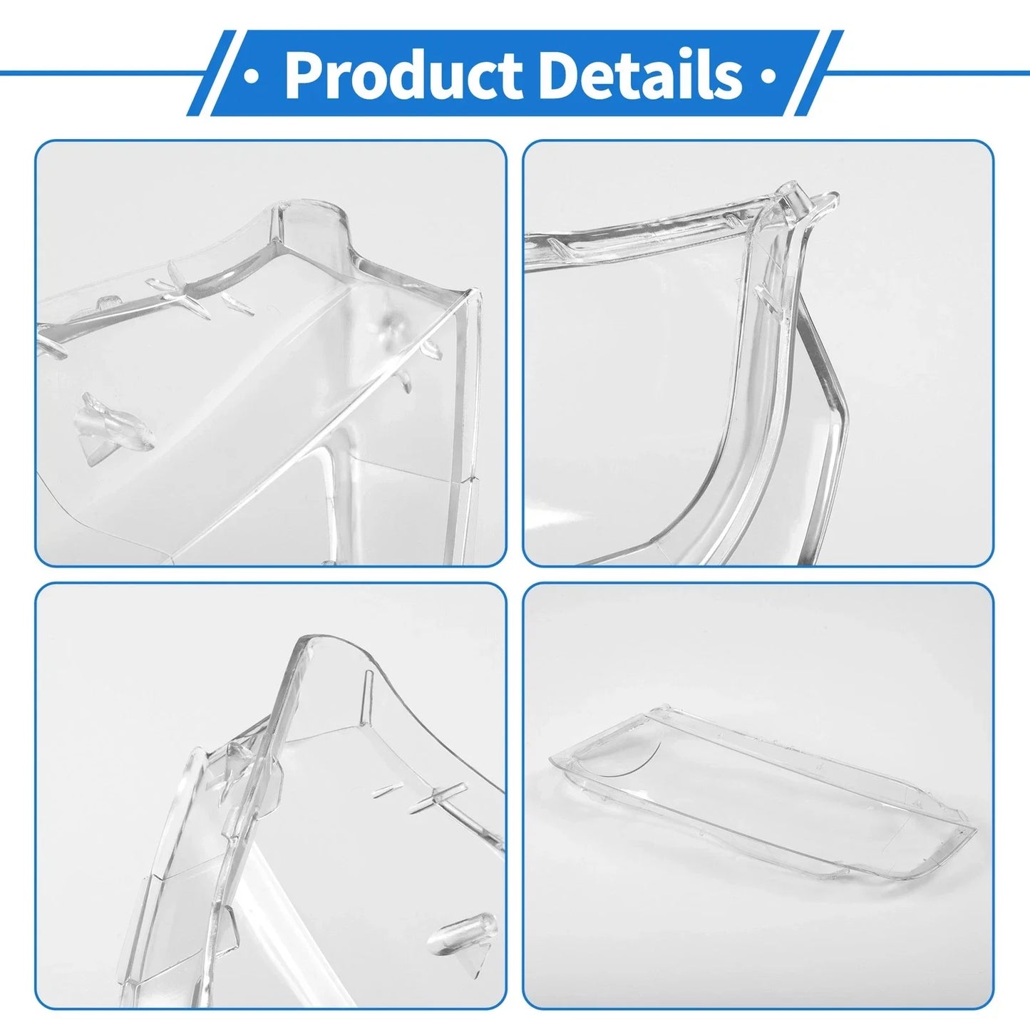 Car Front Left Headlight Lens Cover for Honda Odyssey (2005-2008)