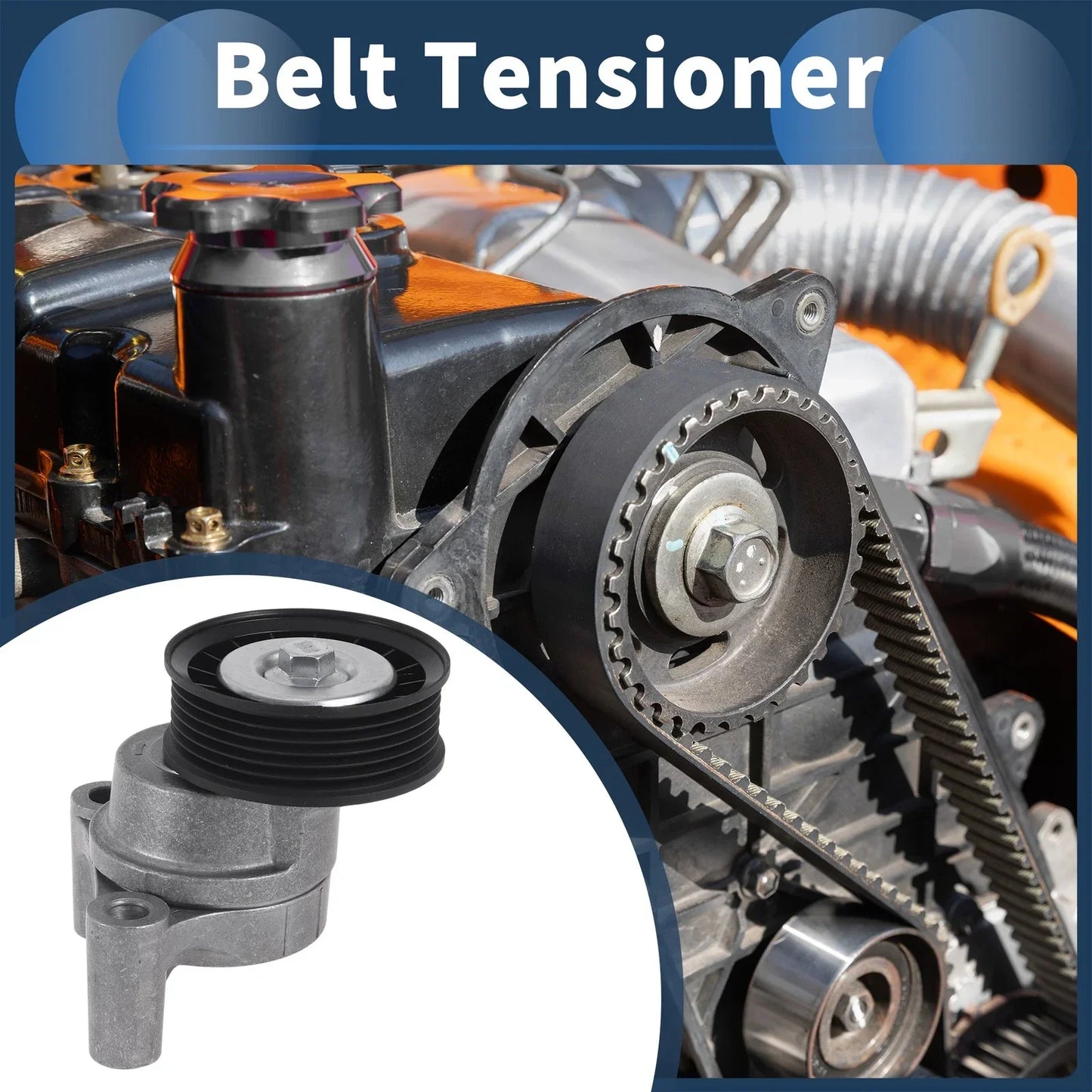 Belt Tensioner for Chevrolet Express 1500 (2009-2014) Metal 1 x Unit