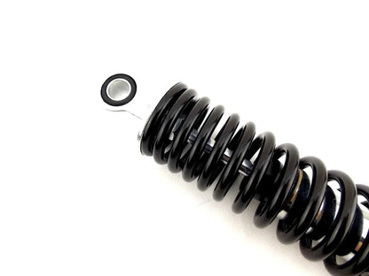 350mm JBS Black/Chrome Rear Shock Absorbers for Kawasaki GPZ1100 (81-82)