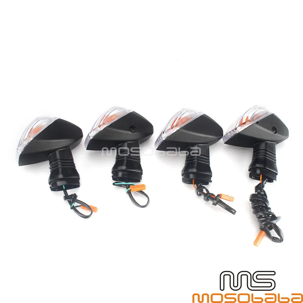 Front & Rear Turn Signal Lights for KAWASAKI Z750S KLR650 NINJA ZX-6R (2008-2018)