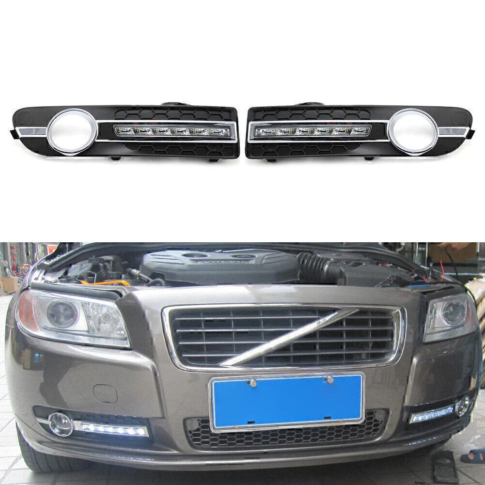 ABS Front LED Daytime Running Lights for Volvo S80 S80L (2007-2013)