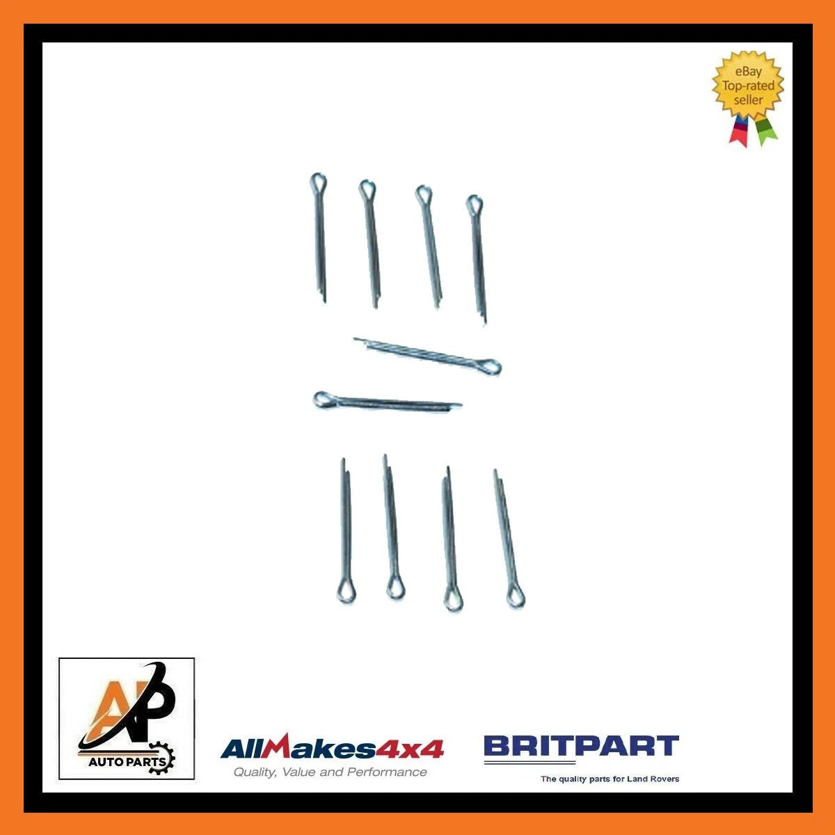 Bodywork Split Pins 10 Pack Replacement for Land Rover Defender (1990–2016)