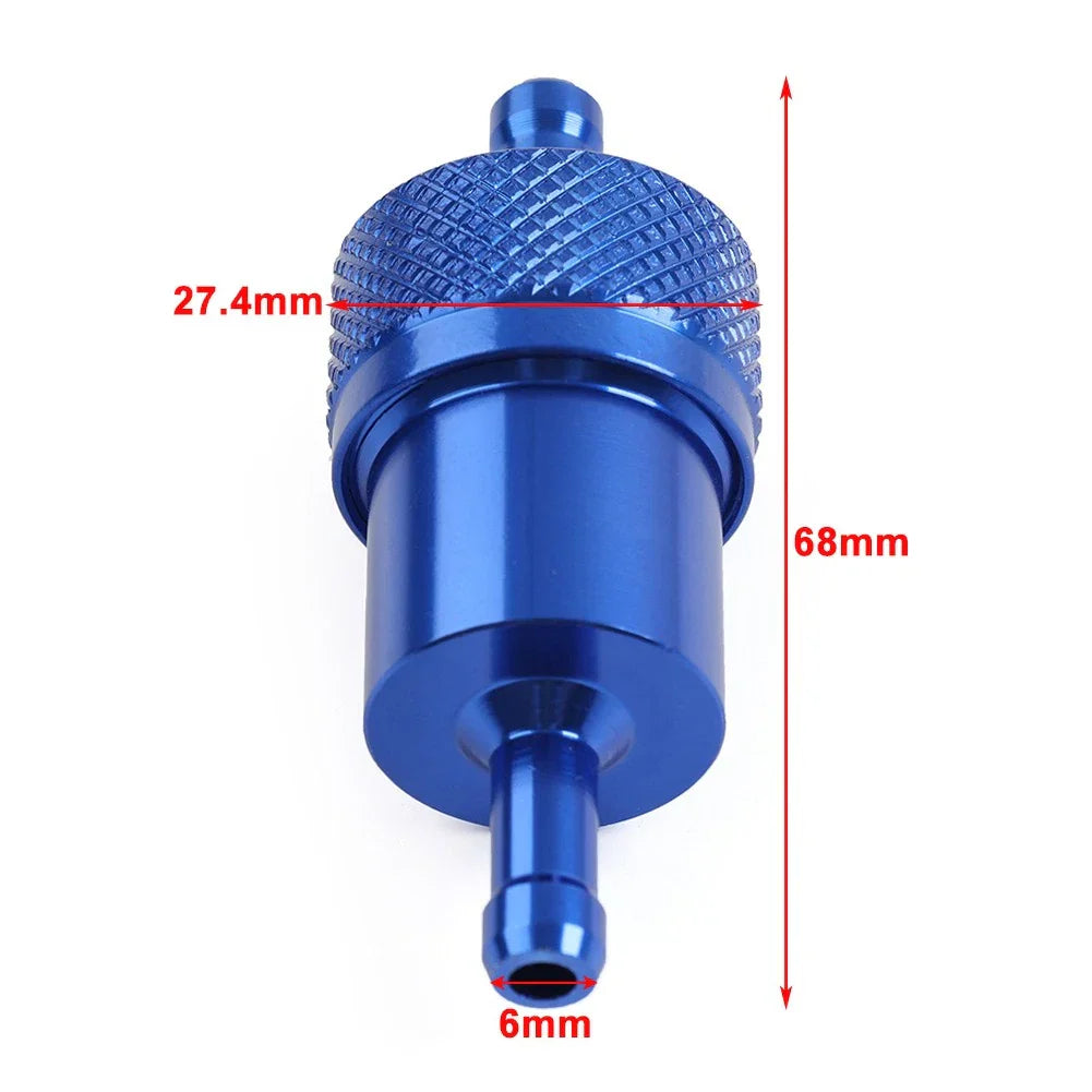 8MM Carburetor Gas Fuel Oil Filter Tool for Dirt Pit Bike ATV Blue