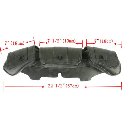 Saddle Bags Windscreen Pockets for Harley FLHTK FLHTCU FL Trike (1996 - 2013)