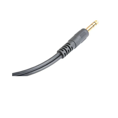 6.35mm Stereo Male to Dual 1/4" Female Y Splitter Adapter Cable